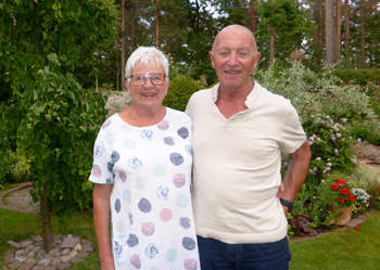 Ulla och Göran Svensson på Strömsviksvägen